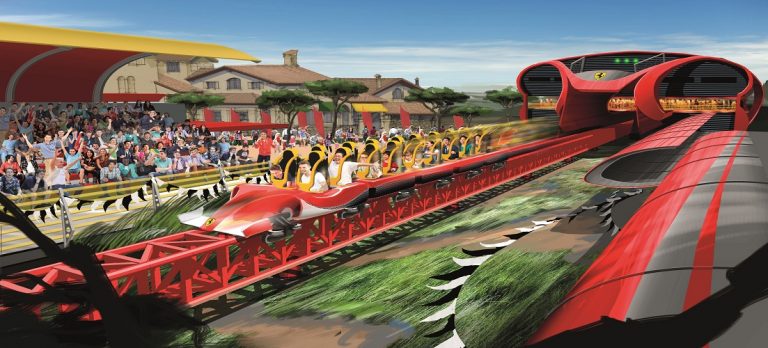 Five Fun Facts About the Rides at Ferrari Land - On the Beach